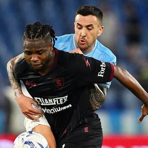 Lazio-Salernitana 4-1<br />&copy; US Salernitana 1919