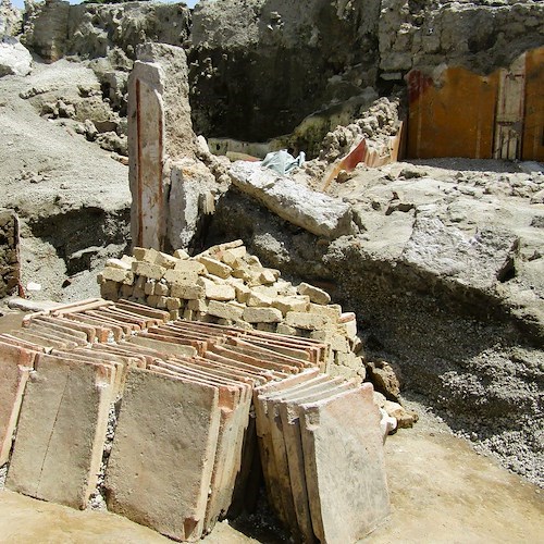 Cantiere a Pompei<br />&copy; Ministero della Cultura