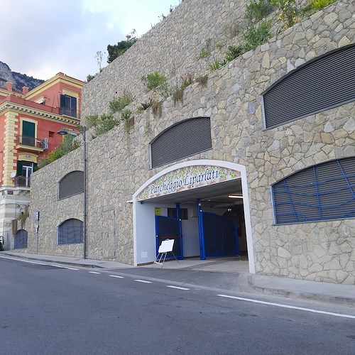 A Positano si inaugura il nuovo parcheggio<br />&copy; Clem Cuccaro