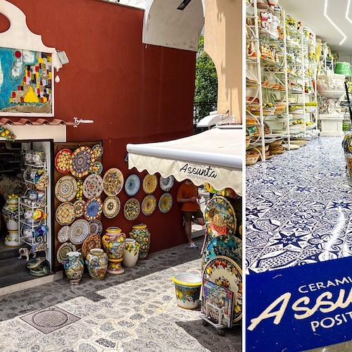 Positano, Ceramica Assunta