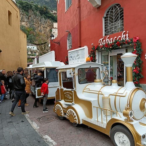 Trenino di Natale<br />&copy; Comune di Positano