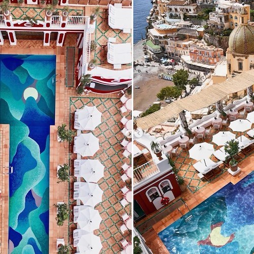 Nuova piscina de Le Sirenuse di Positano<br />&copy; Brechenmacher & Baumann