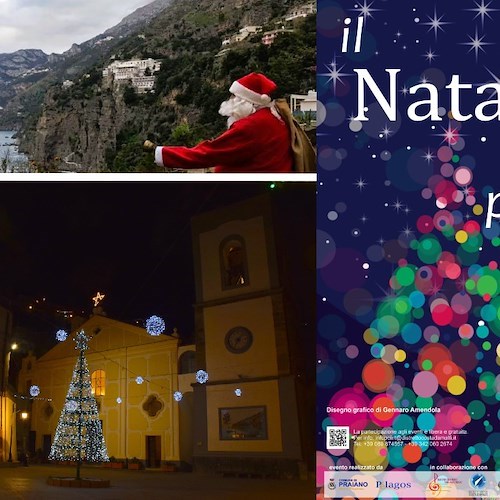 Praiano, ecco il programma natalizio dal 3 dicembre al 7 gennaio