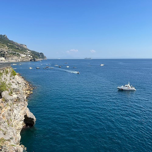 Presunti resti umani nel mare tra Maiori e Minori<br />&copy; Massimiliano D'Uva