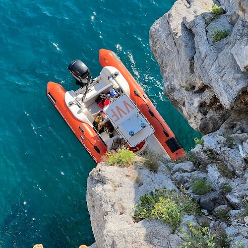 Presunti resti umani nel mare tra Maiori e Minori<br />&copy; Massimiliano D'Uva