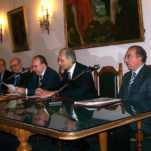 La presentazione a Palazzo di Città