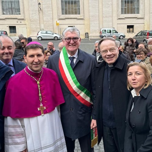 Vincenzo Turturro e l'amministrazione comunale di Ravello<br />&copy; Comune di Ravello