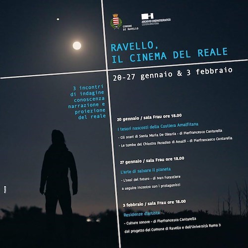 Recupero del fiume Volturno. 27 gennaio nuovo appuntamento con Ravello, il cinema del reale