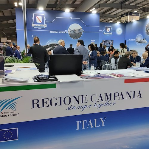 Regione Campania alla manifestazione aerospaziale “Farnborough International Airshow 2024” di Londra