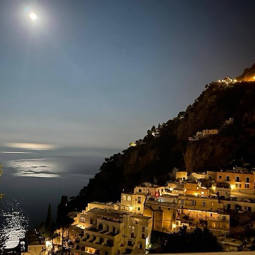 Positano di notte<br />&copy; Massimiliano D'Uva