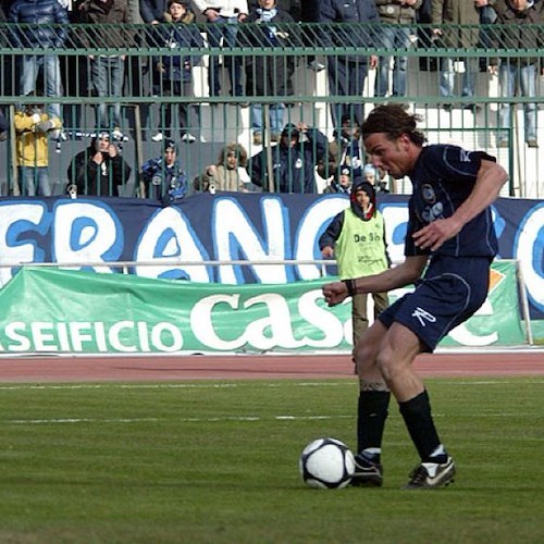 Romeo firma il gol vittoria (le foto del servizio sono a cura di Angelo Tortorella)