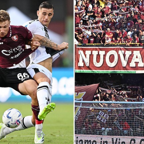 Salernitana Udinese finisce in pareggio<br />&copy; US Salernitana