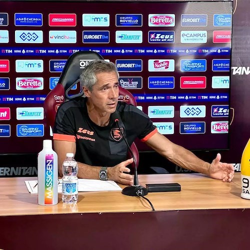 Paulo Sousa<br />&copy; US Salernitana 1919