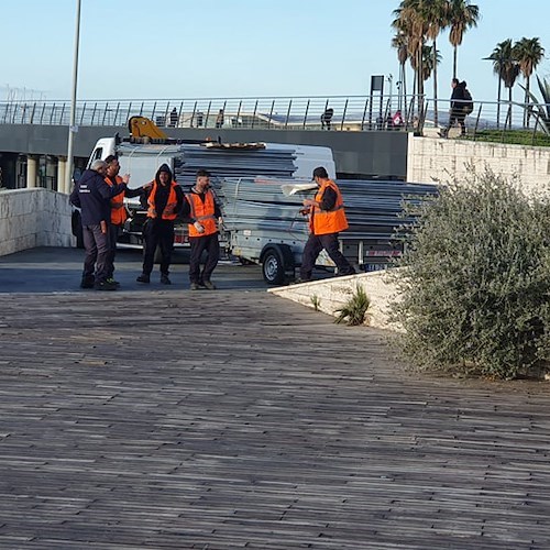 Lavori Santa Teresa<br />&copy; Comune di Salerno