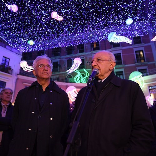 Salerno illumina il Natale con le incantevoli 'Luci d'Artista' celebrando la natura<br />&copy; Massimo Pica