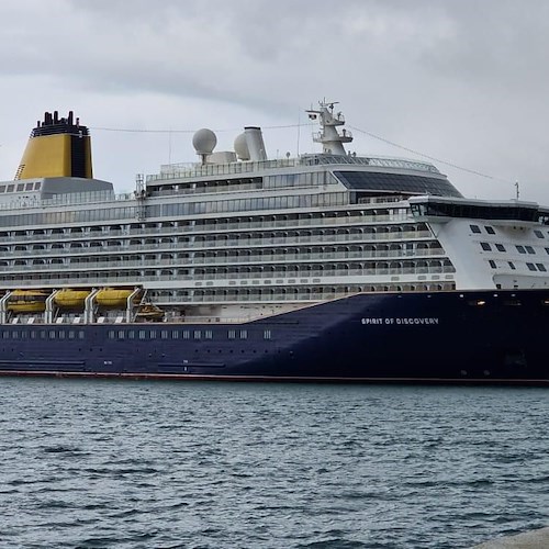 La “Spirit of Discovery”<br />&copy; Stazione Marittima di Salerno