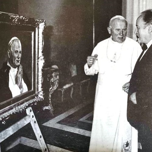 Grassi e Papa Giovanni Paolo II