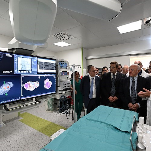 a Nola inaugurata l’unica struttura in Italia di Cardiologia robotica<br />&copy; Vincenzo De Luca