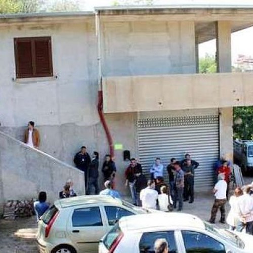 L'abitazione della famiglia Di Domenico in via Breccelle