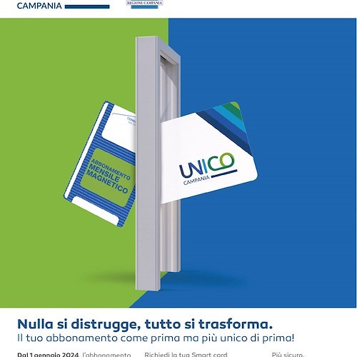 Sita Sud, dal 1° gennaio abbonamenti mensili solo su Smart Card e APP<br />&copy; UnicoCampania