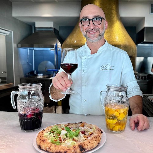 Antonino Esposito lancia la Pizza Sorsi d'Estate