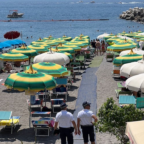 ad Amalfi due nuovi agenti di Polizia Municipale per la vigilanza di spiagge e approdi