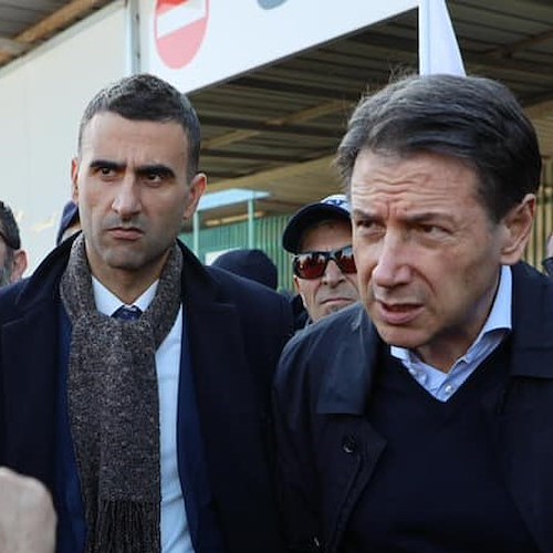 Gennaro Saiello e Giuseppe Conte<br />&copy; Facebook