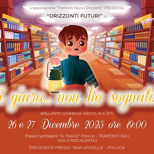 Tramonti, buona la prima per “Vi giuro… non ho sognato”: stasera i piccoli attori replicano a teatro