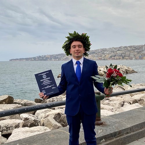 Laurea da 110 e lode per Giuseppe Salsano