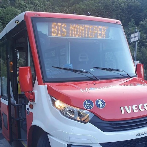 Bus per Montepertuso<br />&copy; Comune di Positano