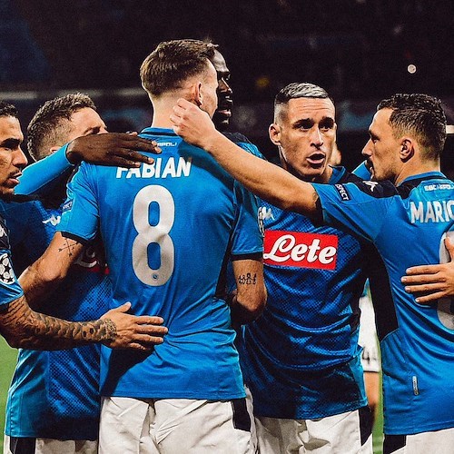 Partita Napoli – Braga<br />&copy; SSC Napoli