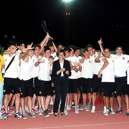 La premiazione della Juve Stabia nei Giovanissimi