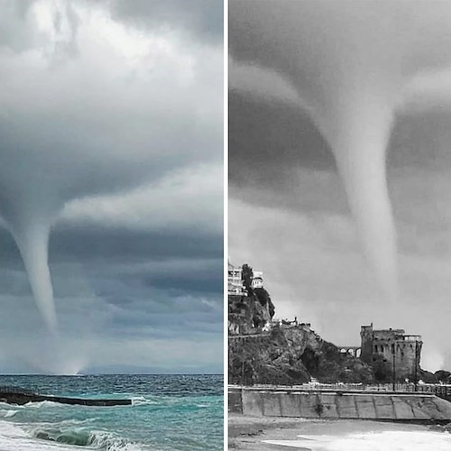 Tromba Marina alla Torre Normanna<br />&copy; Giancarlo Barela