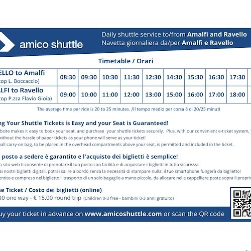 Orari di Amico Shuttle