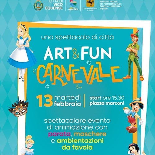 Tutto pronto a Vico Equense per il ritorno del Carnevale<br />&copy; Città di Vico Equense