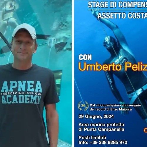 Umberto Pellizari a Punta Campanella