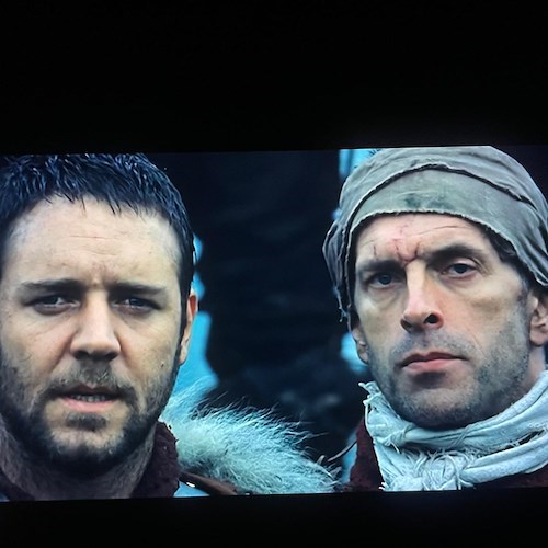 Tomas Arana e Russell Crowe