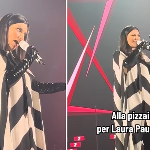 Un ragazzo non la sopporta, Laura Pausini replica in dialetto: «Ti ho fatto la uallera alla pizzaiola?»<br />&copy; Michela Pia Castello