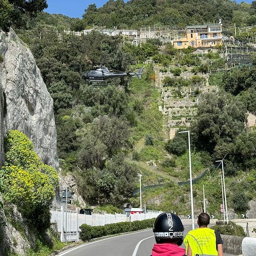 Lavori messa in sicurezza costoni a Cetara<br />&copy; Massimiliano D'Uva