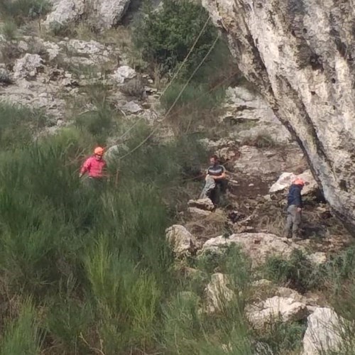 Vico Equense, riaperta e restituita ai cittadini la strada verso il Faito dopo la frana di gennaio scorso<br />&copy; Peppe Aiello