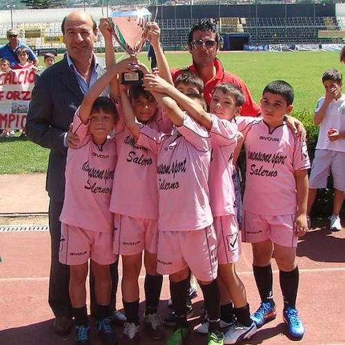 La premiazione dell'AssocalcioSalerno